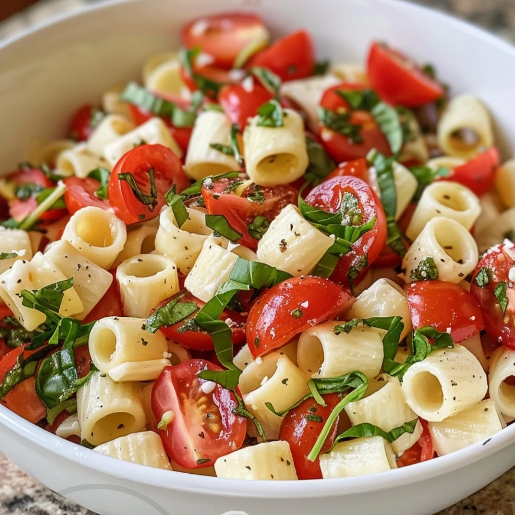 Bester Caprese-Nudelsalat