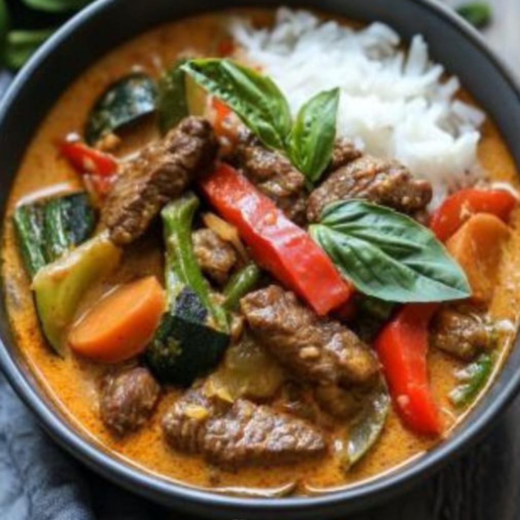 Thailändisches rotes Curry