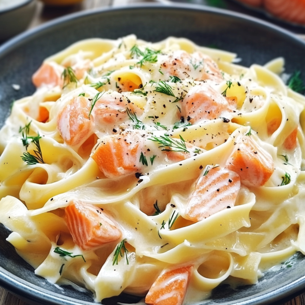 Tagliatelle al Salmone